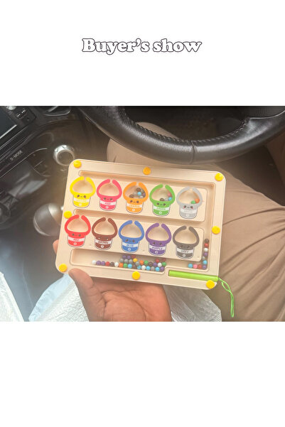 Choice كرة مشي مغناطيسية متوسطة الحجم للأطفال لتدريب التركيز والكتابة والتفكير المنطقي