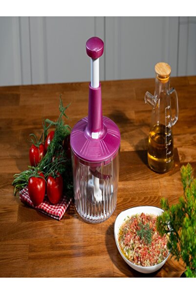 decorev 5-Blade Top-Press Hand Rondosu High-Performance Manual Chopper for Ve...