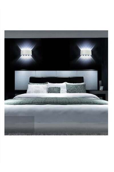 Arabest Outdoor Wall Lamp Bedroom Background Wall Decoration LED Bidirectional Luminous Spot Lamp Villa Balc