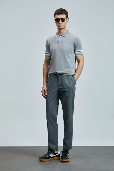 Lufian Marco Smart Erkek Chino Pantolon Slim Fit Yeşil
