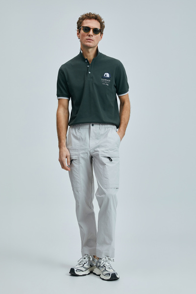 Lufian Respect Erkek Beach Jogger Pantolon Regular Fit Taş