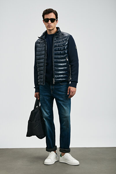 Lufian Anatol Spor Jean Erkek Pantolon Straight Fit Mavi