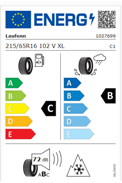 Laufenn 215/65R16 102V XL M+S LH71 G Fit 4S 4x4 4 Mevsim Lastiği (Üretim Yılı:2025)