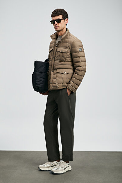 Lufian Daniel Goose down Men's Coat Earth