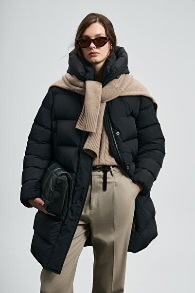 Lufian Olivia Goose down Women's Coat Black