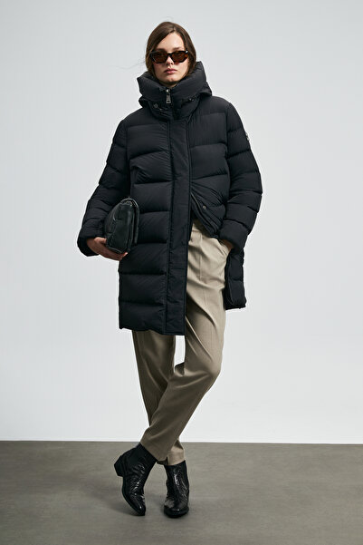 Lufian Olivia Goose down Women's Coat Black