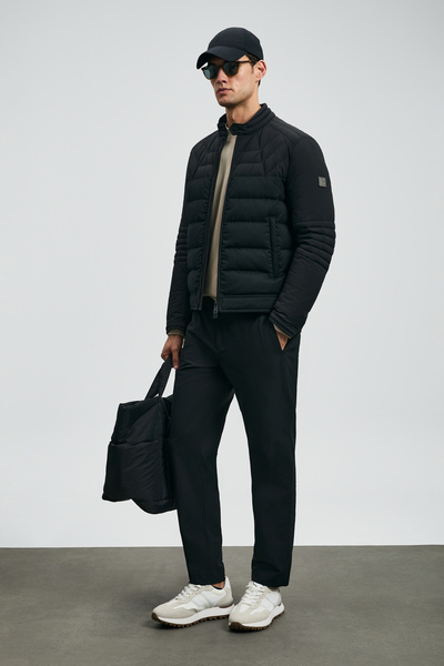 Lufian Ralf Goose down Men's Coat Black