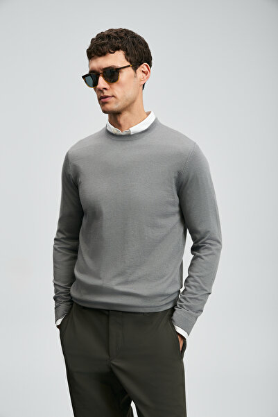 Lufian Dean Men's Sweater Gray