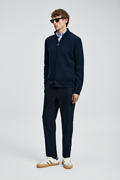 Lufian Sterno Smart Men's Chino Pants Slim Fit Navy Blue