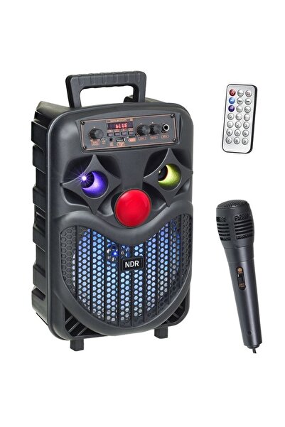 Tastech MİKROFONLU BLUETOOTH SPEAKER LED IŞIKLI KARAOKE HOPARLÖR SD KART USB ...
