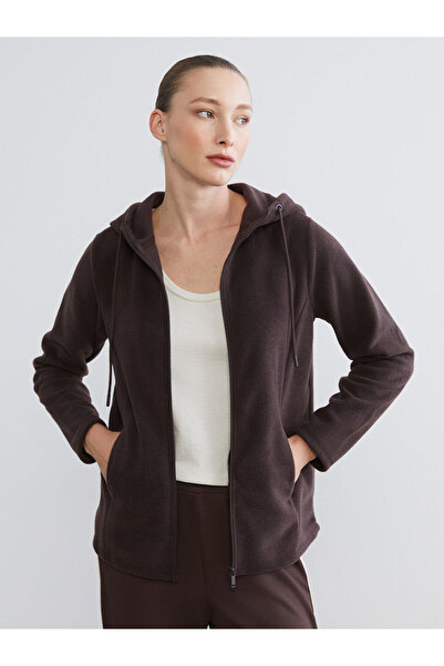 LC Waikiki Hooded Women's Zippered Sweatshirt