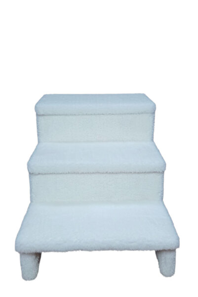 Dumanpet Kedi Köpek Merdiveni Beyaz