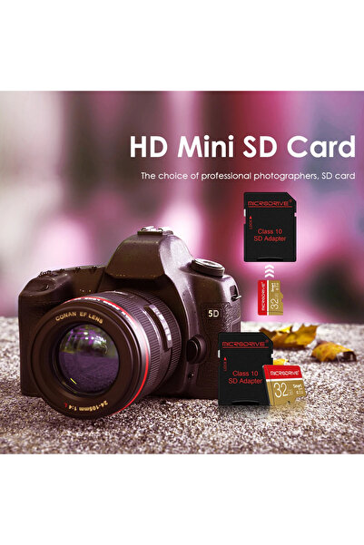 Choice بطاقة ذاكرة micro TF عالية السرعة من الفئة 10 بسعة 32 جيجابايت وبطاقة ذاكرة فلاش صغيرة للهواتف الذكية