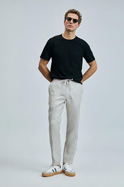 Lufian Karl Smart Erkek Chino Pantolon Slim Fit Bej