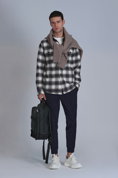 Lufian Eric Spor Erkek Chino Pantolon Slim Fit Lacivert