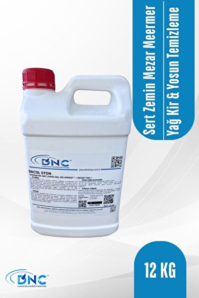 DNC Sert Zemin Mermer Mezar Taşı Temizleme Solüsyonu Dncol Ston-12kg