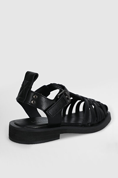 Lufian Παντόφλες Irene Μαύρες