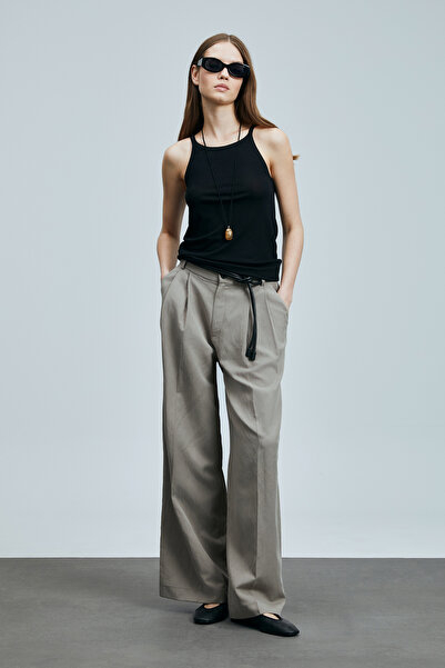 Lufian Isla γυναικείο αμάνικο μπλουζάκι μαύρο