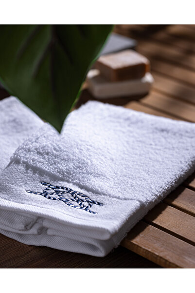 Madame Coco Avery 2-Pack 100% Cotton Hand Towels - White - 30X50 cm