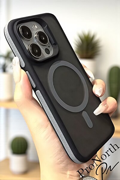 IPhone 15 PRO Compatible Case Wireless Charging Silicone Cover with Shock Absorbing Strip