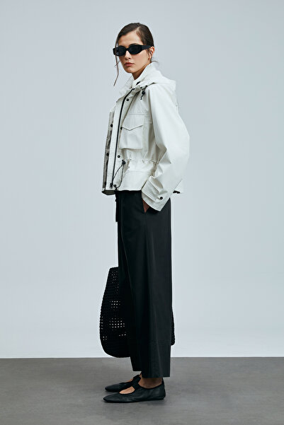 Lufian Concordıa Kadın Bambu Karışımlı Pantolon Siyah