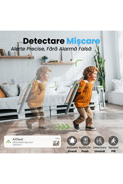 AVYRA White Indoor WiFi Surveillance Camera, 2K Quad HD Resolution, 360° Rotation and 10M Night Vision,