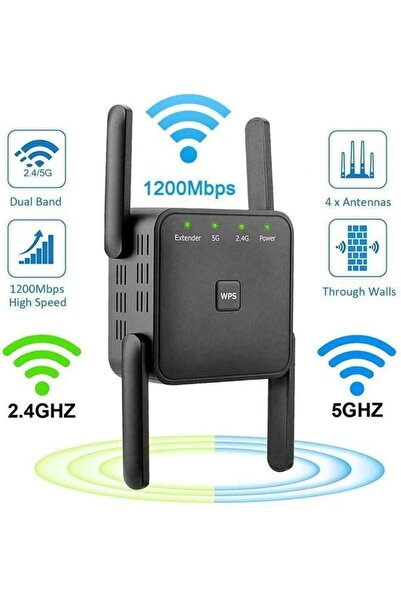 fulina WiFi Extender Signal Booster Quick Setup and Long Range Wireless Internet Booster for Home