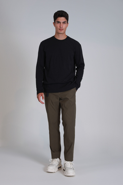 Lufian Patrıce Чоловіча футболка з довгими рукавами, чорна