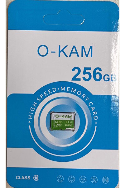 O-KAM 256Gb High Speed Micro Sd Memory Card Class 10 U3