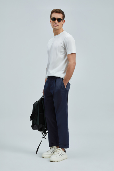 Lufian Bran Modern Graphic T- Shirt Off White