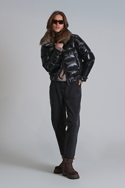 Lufian Lıly Kadın Denim Siyah