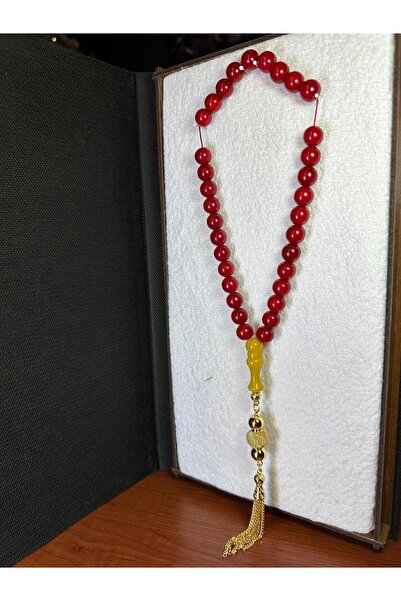 Anemore Collection هدية خاصة للحبيب - Sikma Cubuk Amber Sphere قطع اللون الأح...