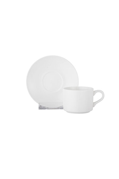 Dania ☕️ Elegant coffee cup set - classic white design