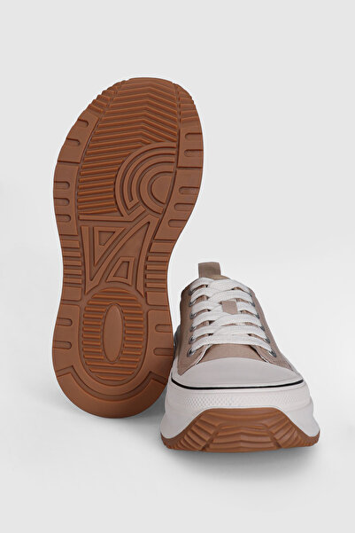 Lufian Shay Kadın Sneaker Ayakkabı Bej