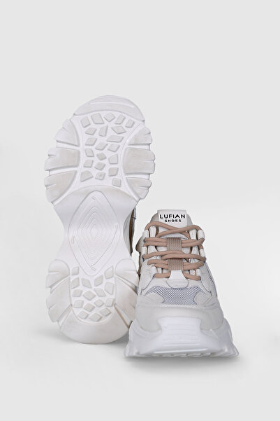 Lufian Bloom Kadın Sneaker Ayakkabı Bej