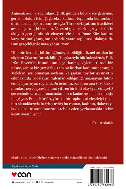 Can Yayınları Asılacak Kadın
