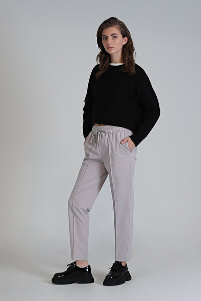 Lufian Skala Kadın Pantolon Stone