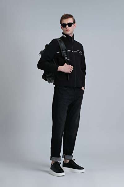 Lufian Darcy Smart Jean Erkek Pantolon Regular Fit Siyah