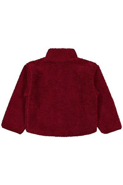 Civil Boys Piped Half Zipper Sweatshirt for Ages 6-9 - Claret Red 9-10 Years