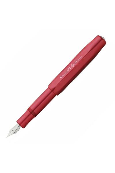 Kaweco Al Sport Dolma Kalem M Uç Metalik Kırmızı 10001563