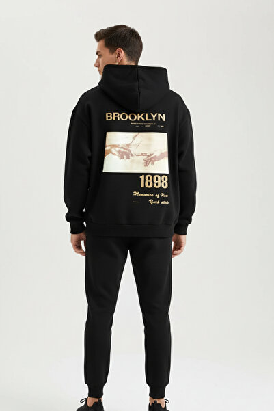 UNCİA OUTDOORS Unisex Oversize Εκτυπωμένο