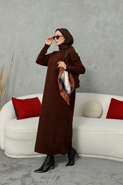 NEW DAĞ Plaid Detailed Dress