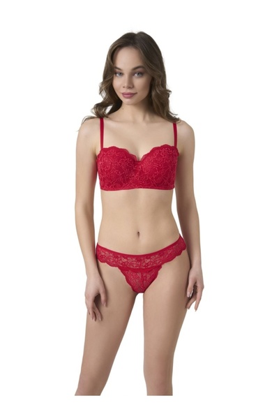 BÜŞRA 805 Underwire Unpadded Bra Set