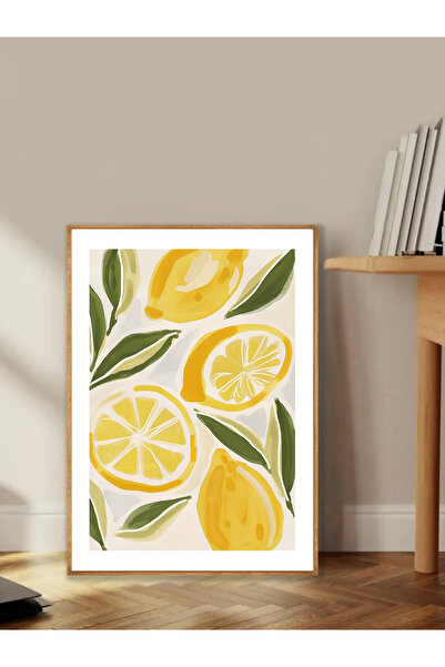 Tuba Decor Tablo dintr-o singură bucată cu rame din lemn pentru sufragerie, s...