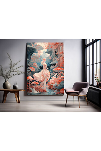 GGMag Tablouri Abstract canvas painting Blonde Fairy