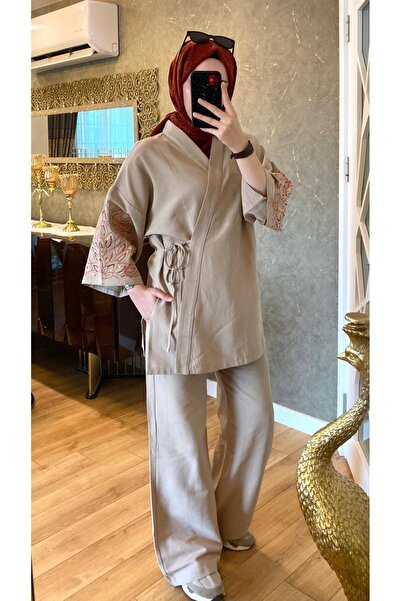 Lir Women's Mink Kimono Set