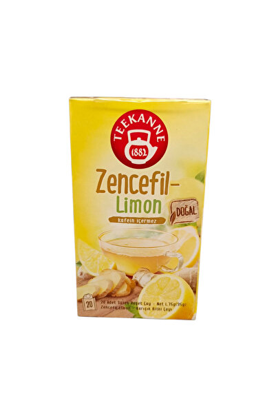 KMS HOME شاي تيكانة بالزنجبيل والليمون 20 قطعة