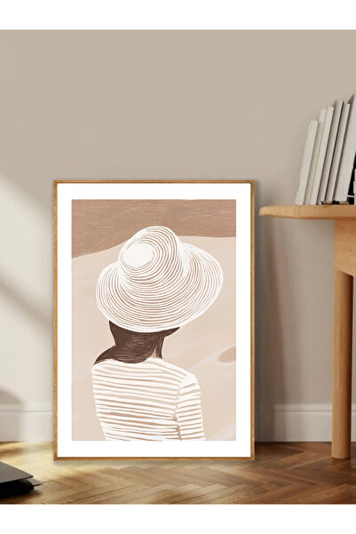 Tuba Decor Tablo dintr-o singură bucată cu rame din lemn pentru sufragerie, sufragerie, bucătărie