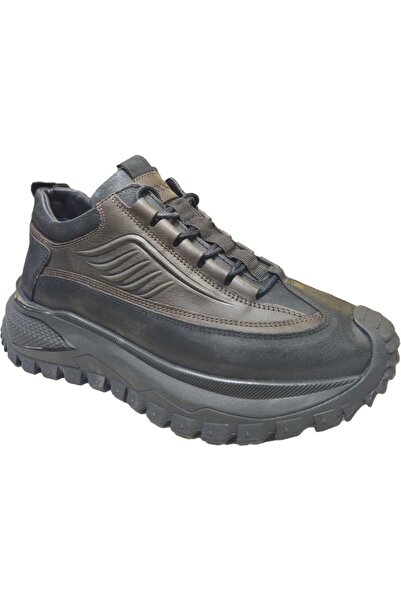 Voyager Lastik Bağlı Kanat Baskı Model Kısa Boğazlı Erkek Bot M434