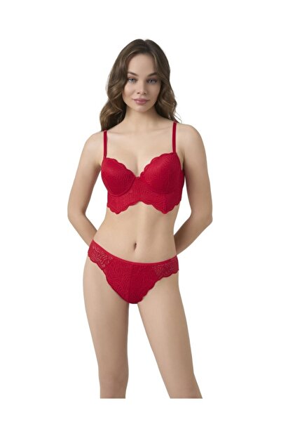 BÜŞRA 328 Underwire Supported Bra Set